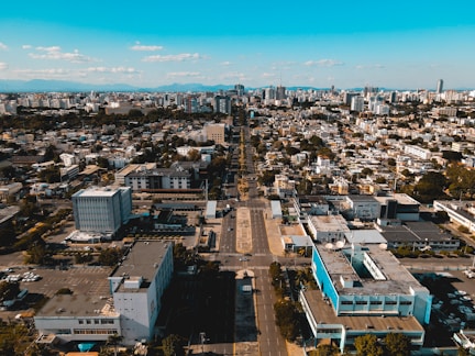 aerial view of city buildings during daytime