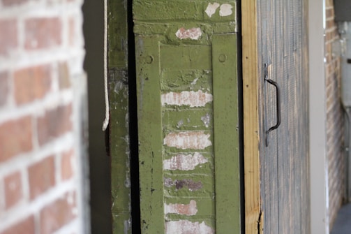 Close-up of freshly painted industrial walls showing detailed finish.