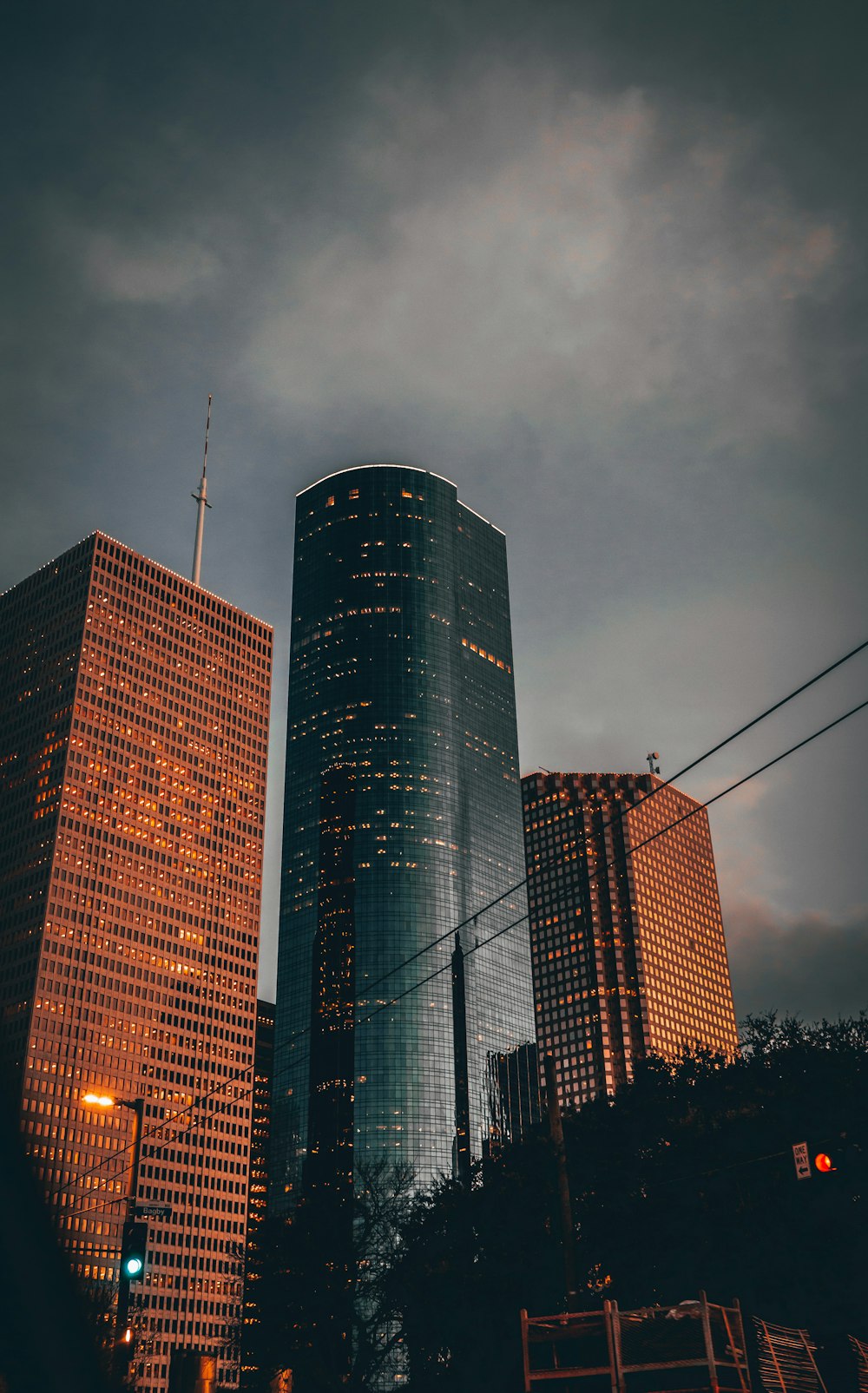 brown and black high rise building