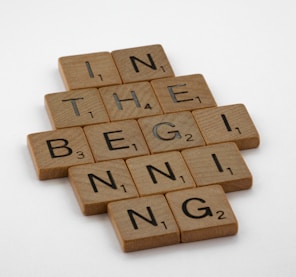 brown wooden blocks on white surface