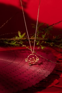 Gold Yantra Pendant