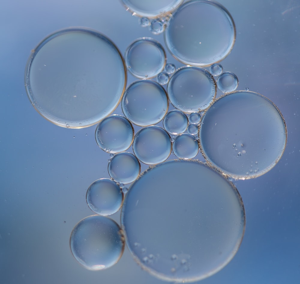 water droplets on white surface