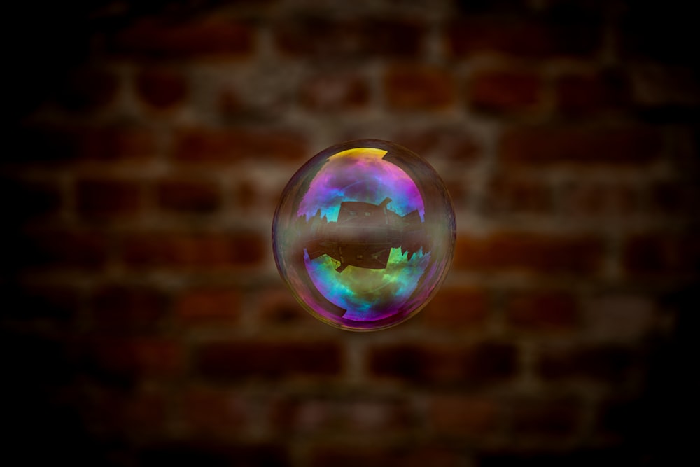 bubble in mid air during daytime