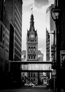 A stunning black-and-white photograph capturing a local Burlington scene.