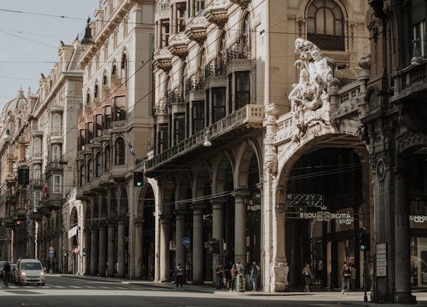 The historic architecture of Mendoza's city center.