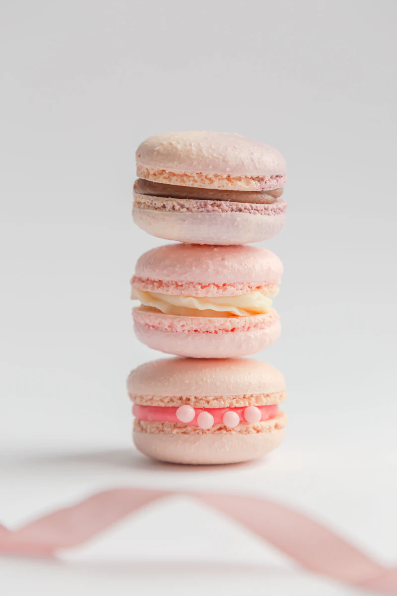 Rose Macaron Box