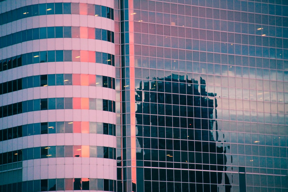 white and red concrete building