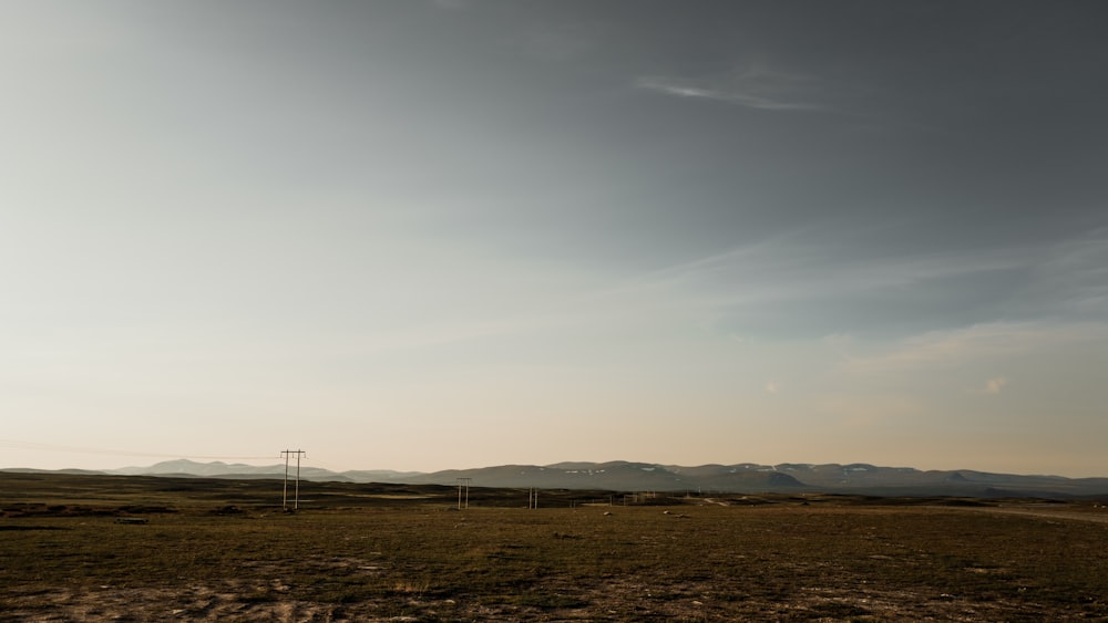 white wind turbines on brown field under white sky during daytime