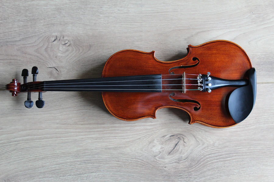 Violin close-up