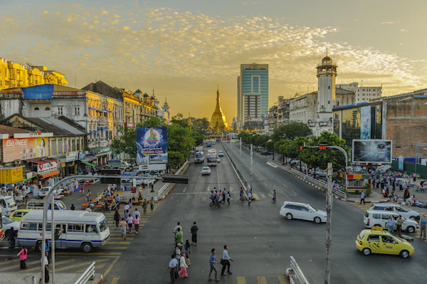 Downtown Yangon