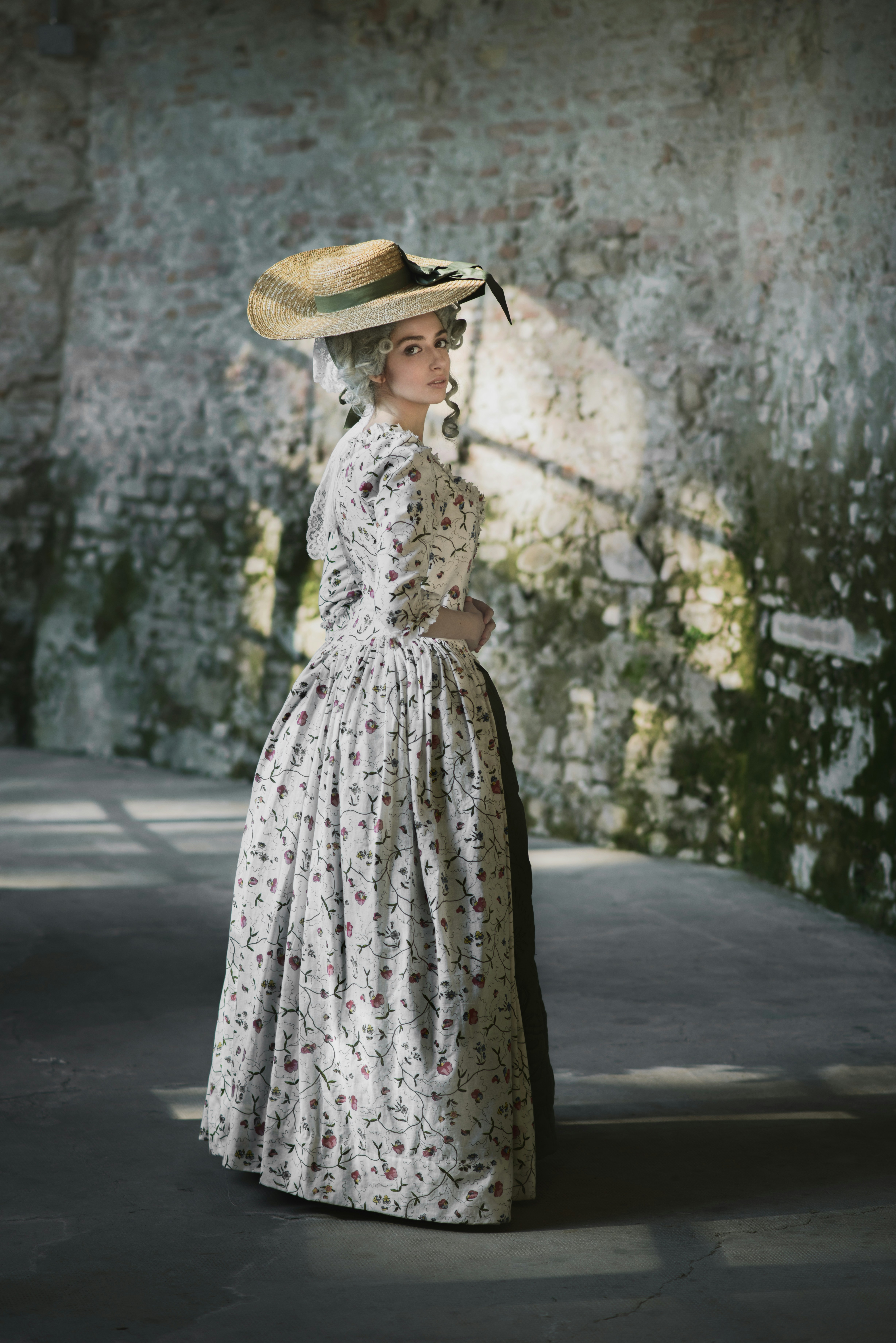 Vestido victoriano con corsé