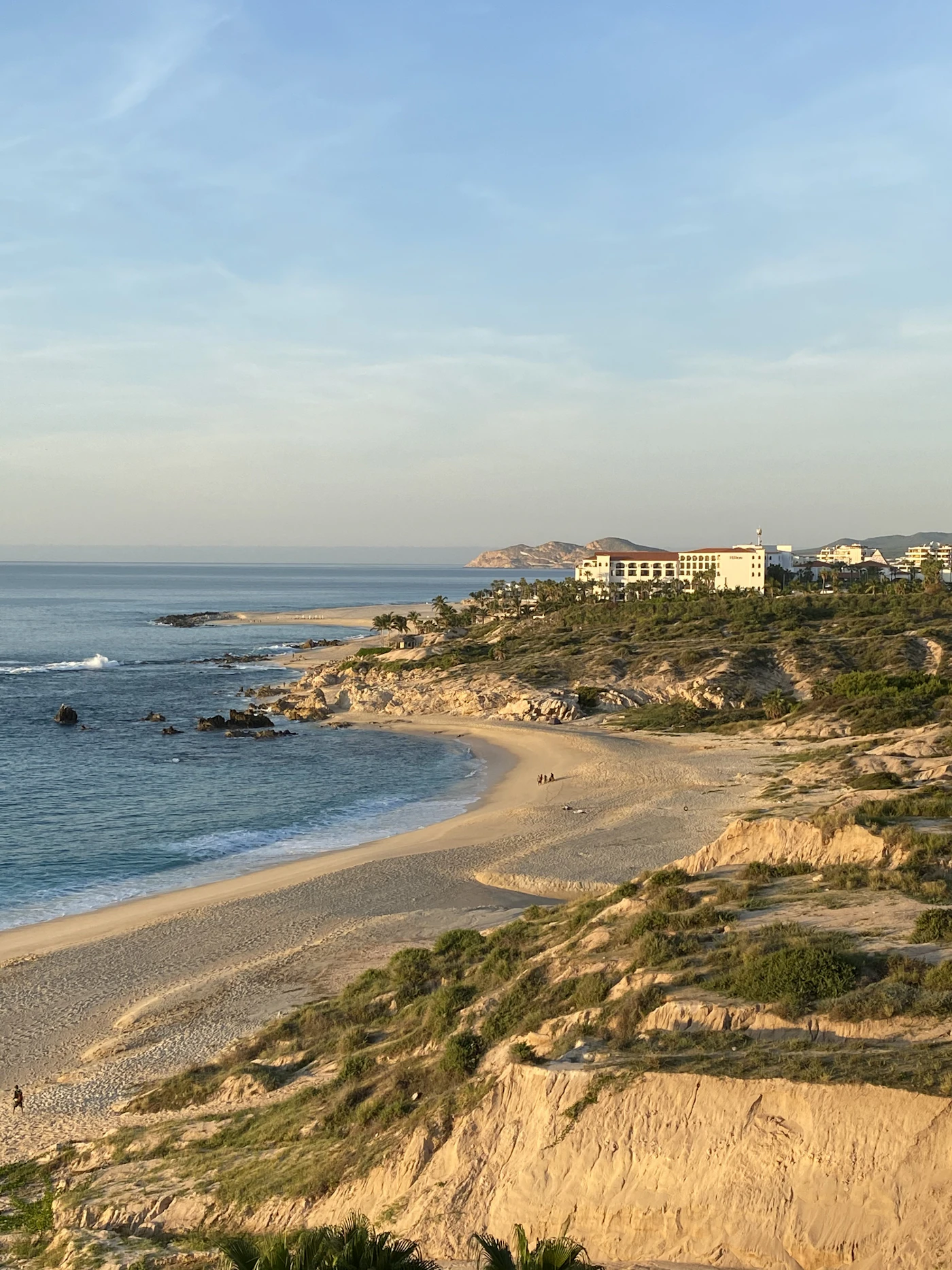 Playa y costa de Los Cabos junto al Mar de Cortés, Baja California Sur, México
