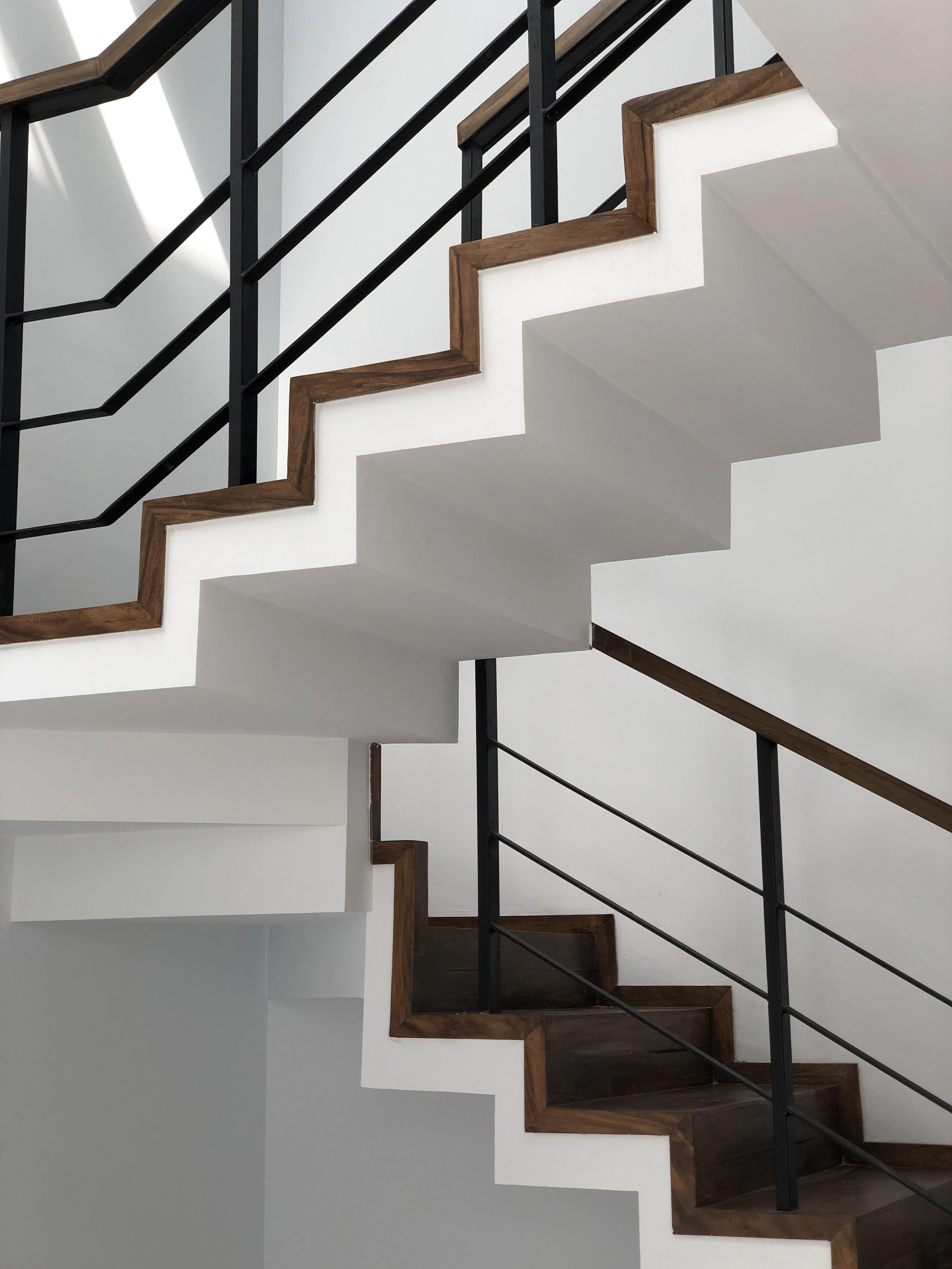 Stair railing base