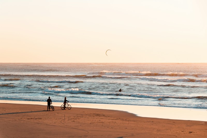 The shore