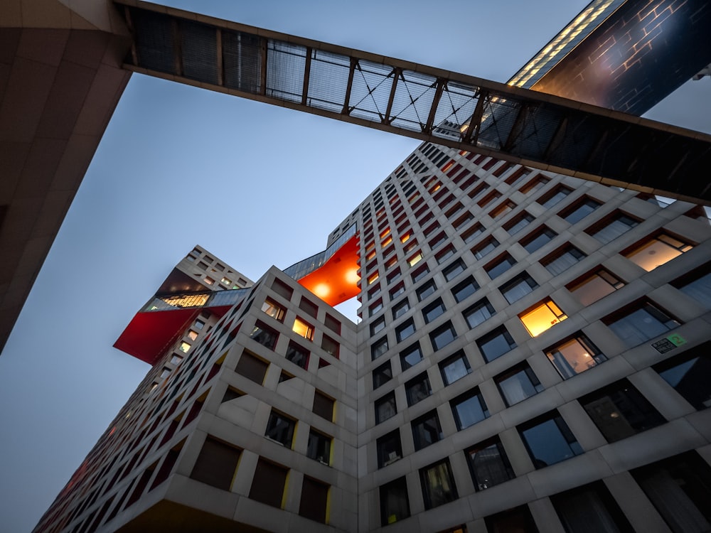 low angle photography of high rise building during daytime