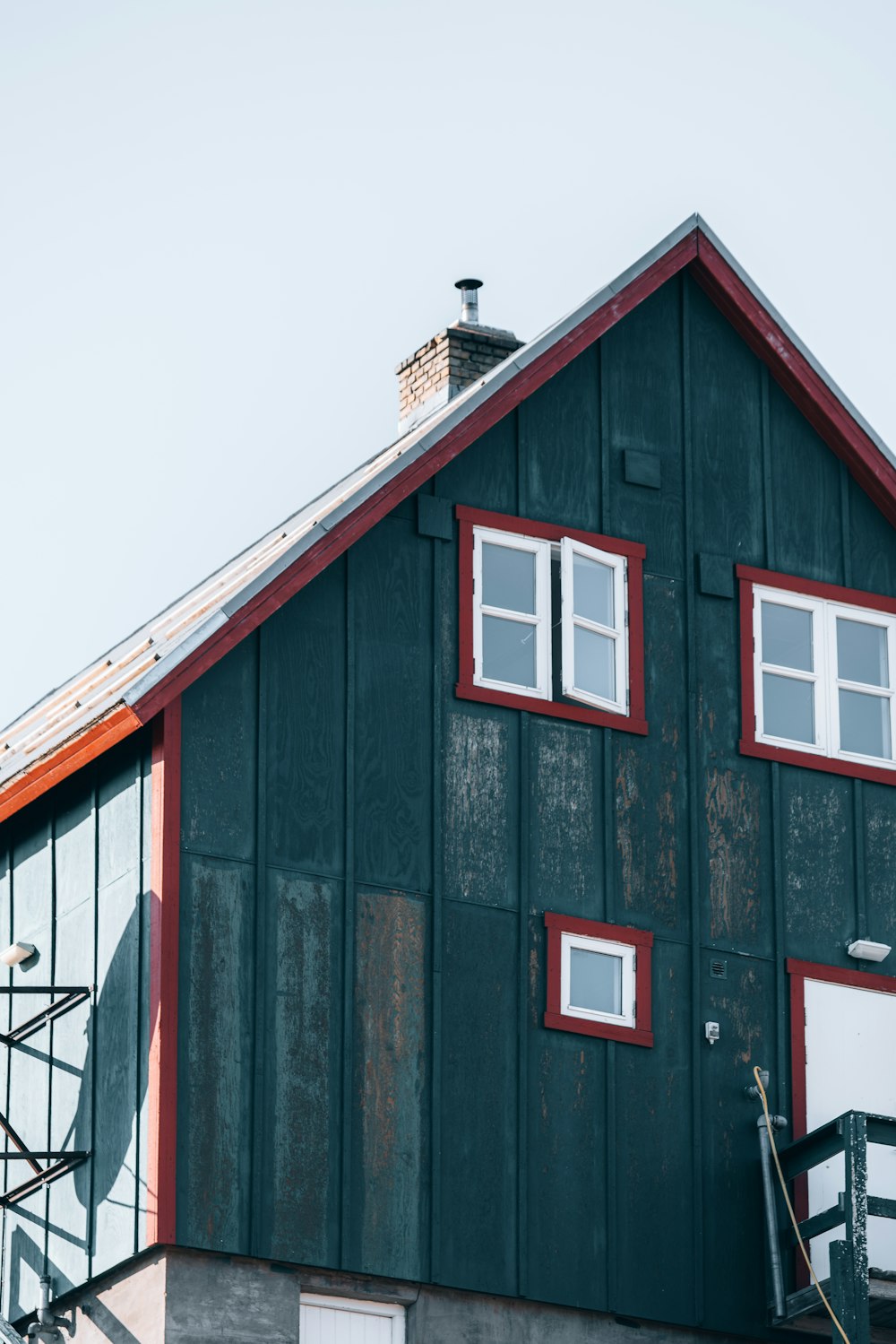 brown wooden house under white sky during daytime