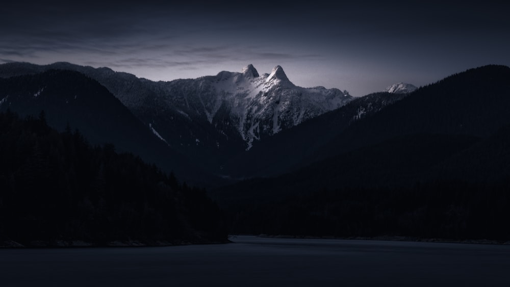 snow covered mountains during daytime