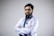 man in white dress shirt wearing black framed eyeglasses