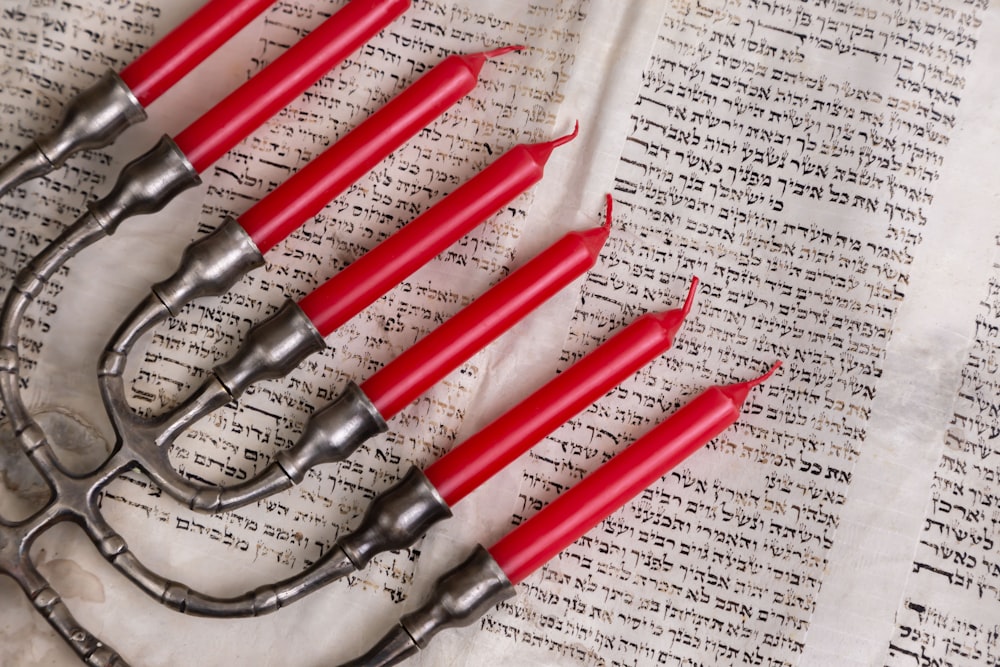 red and silver hand tools