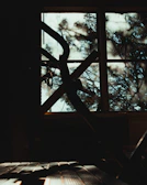An intense workout session captured with New York City skyline visible through large windows.