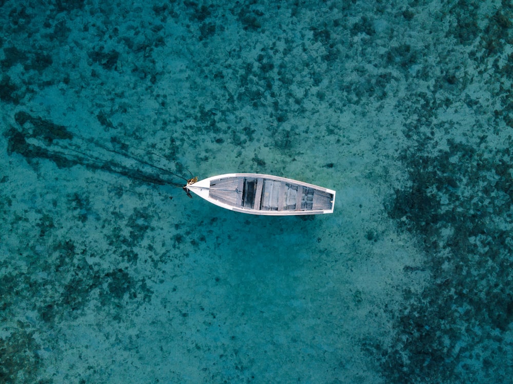 white boat on body of water during daytime