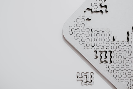 Puzzle to show the type of tasks in a private neuropsychological assessment