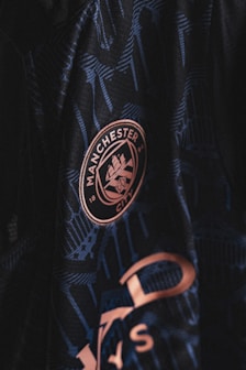 Manchester City FC Away Shirt Badge