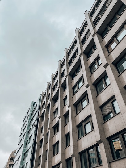Modern real estate office with black and gold accents reflecting trust and professionalism.