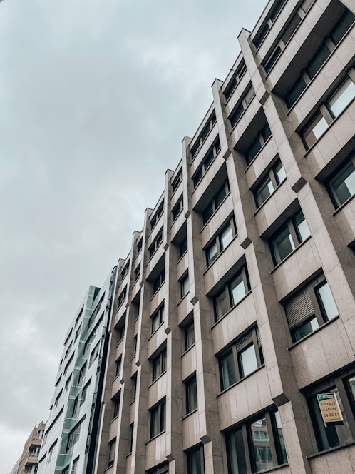 A modern office building representing stability and professionalism.