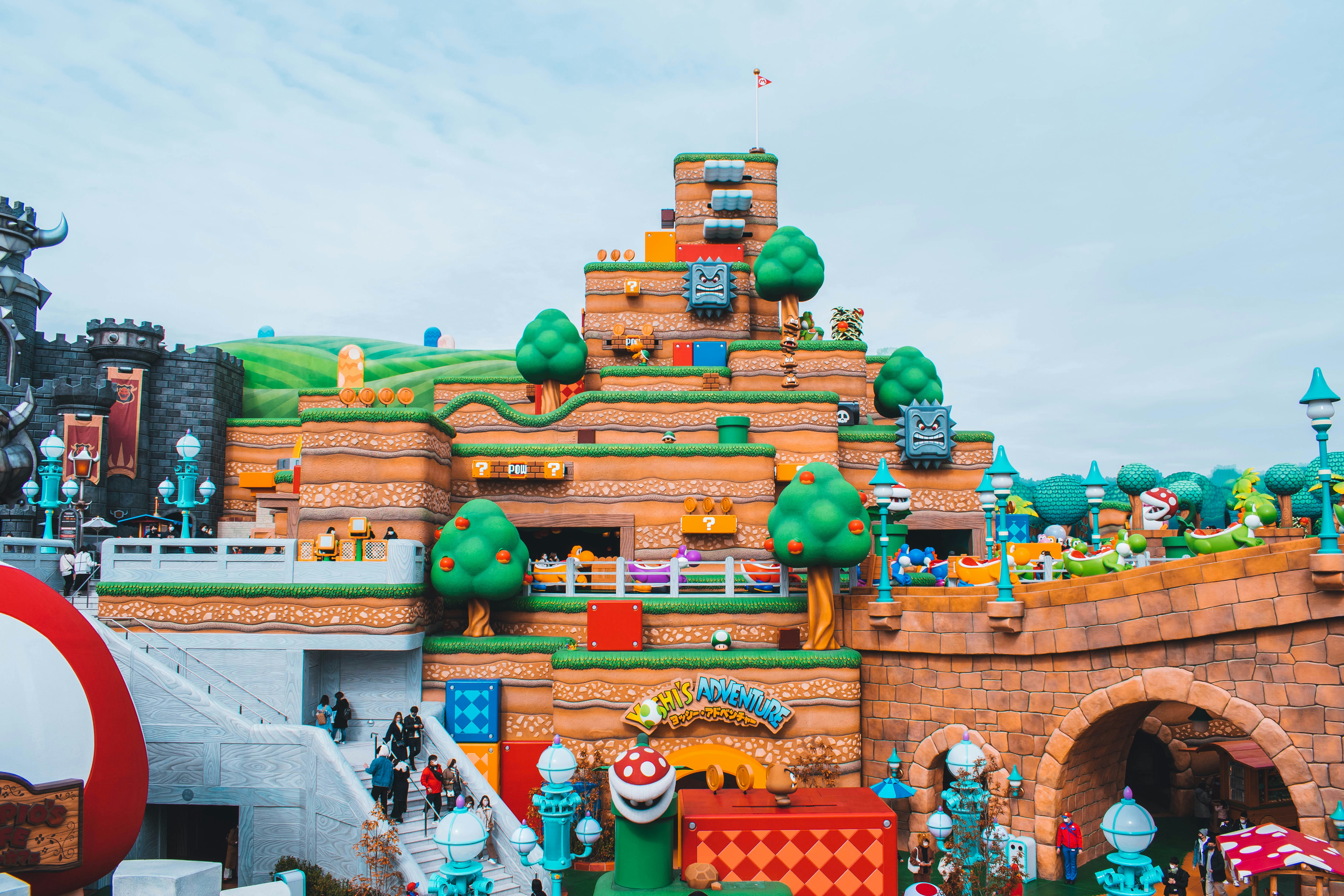 Super Nintendo World in Universal Studios Japan, Osaka, Japan.