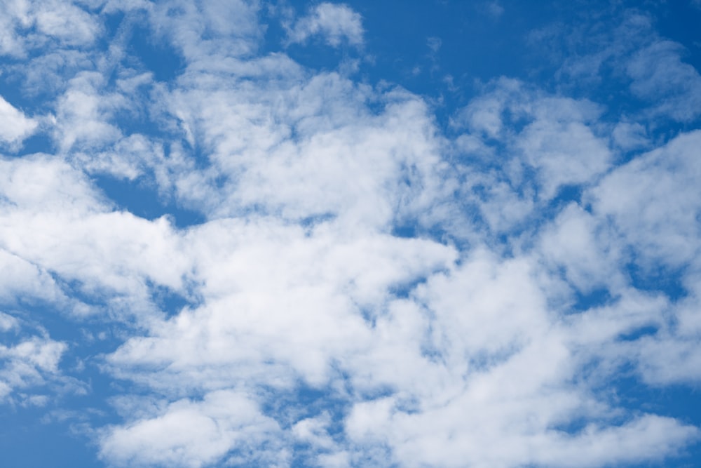 white clouds and blue sky during daytime