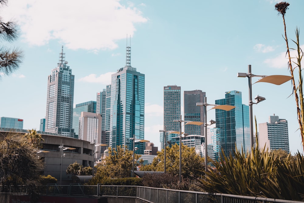 city skyline under blue sky during daytime