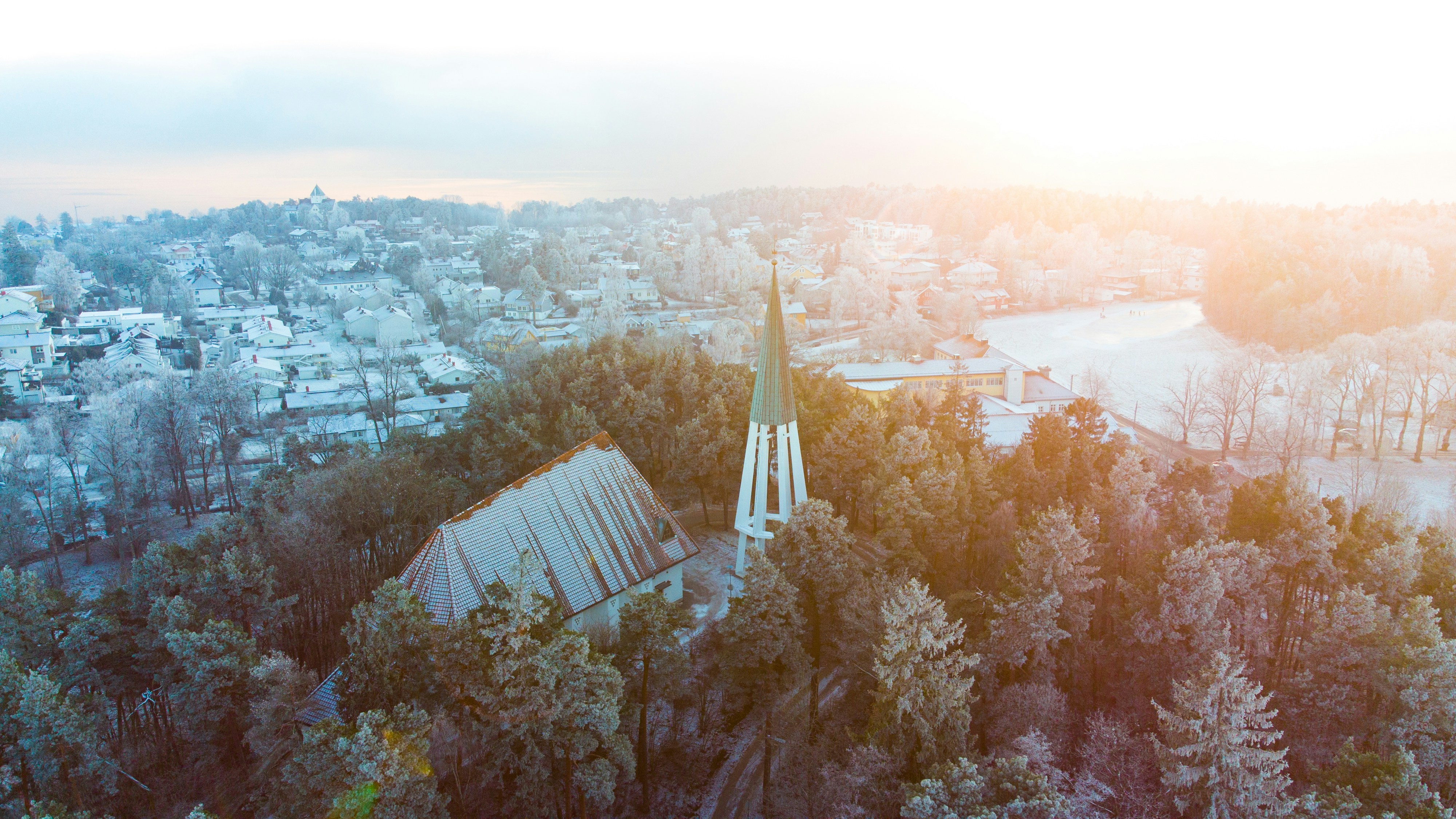 aerial view of city during daytime