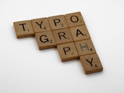 brown wooden blocks on white surface