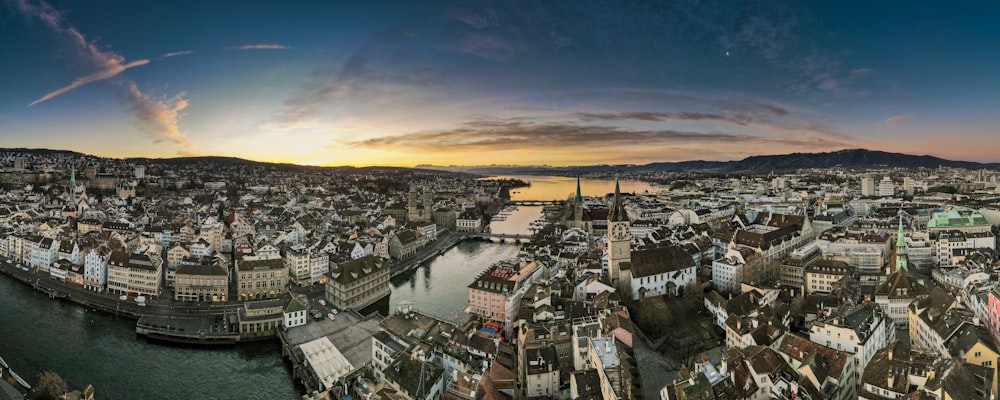 aerial view of city buildings during daytime