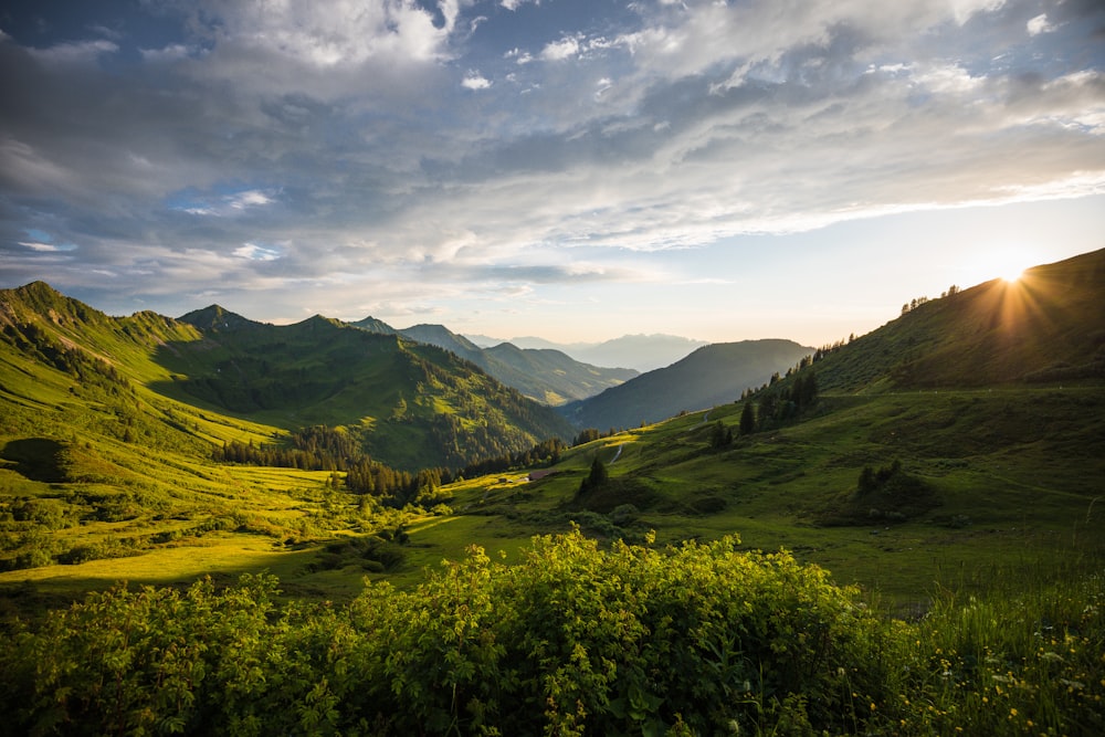 green mountains under blue sky during daytime