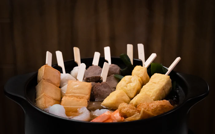 名物のおでん盛り合わせ