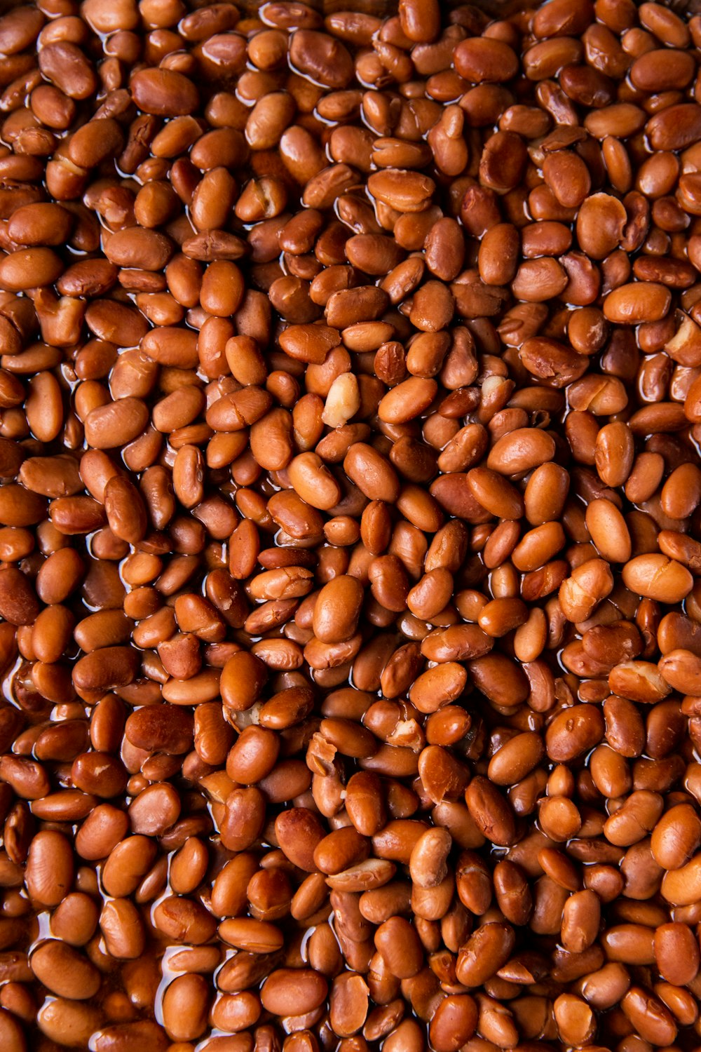 brown coffee beans on brown wooden surface