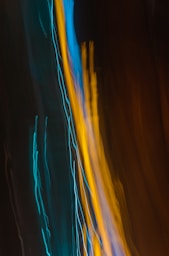 blue yellow and red light