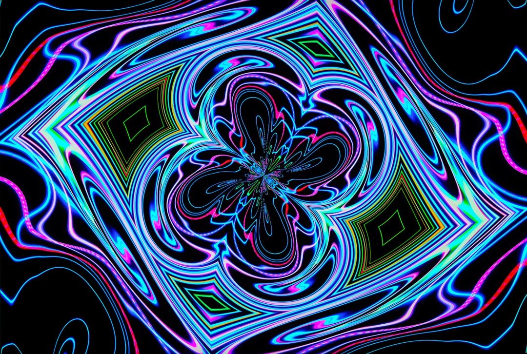 purple and white abstract painting, light trail ></figure> > > If you interested in my artwork, please visit and follow instagram.com/flyd2069