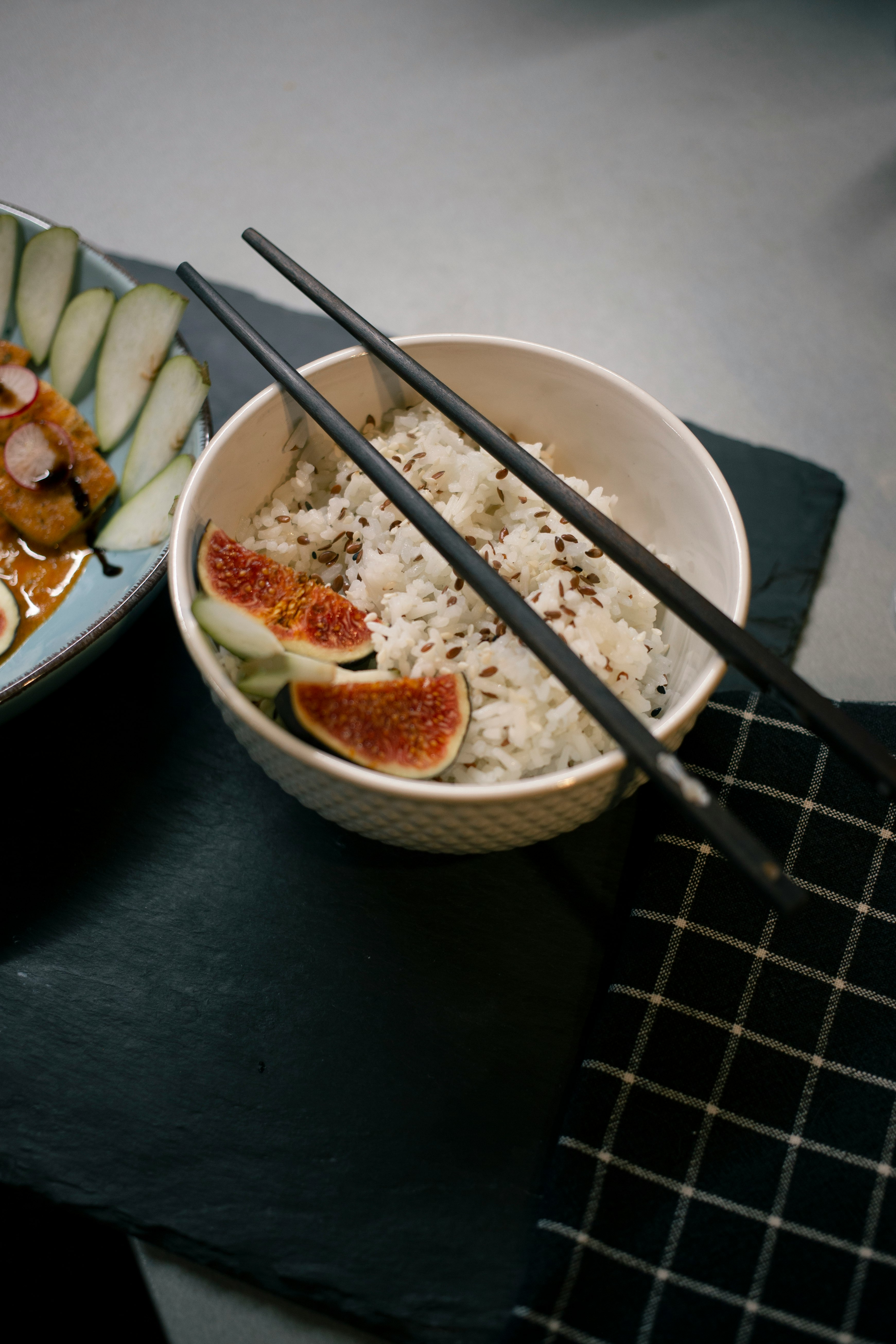 stainless steel spoon on white ceramic bowl