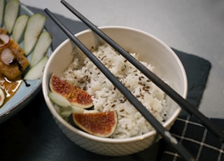 stainless steel spoon on white ceramic bowl