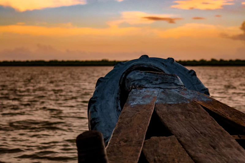 Sunset at the jetty