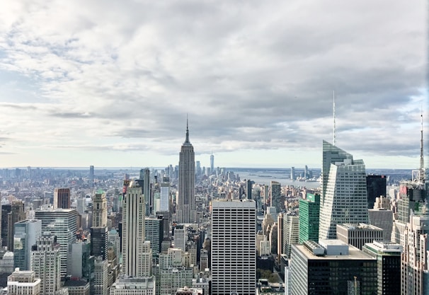A panoramic view of a city skyline representing growth and innovation.