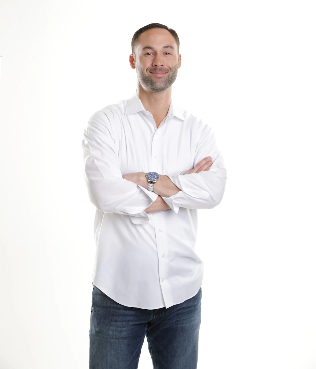 French-Cuff Evening Shirt