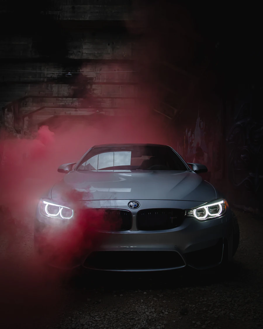 Witte sportieve coupé