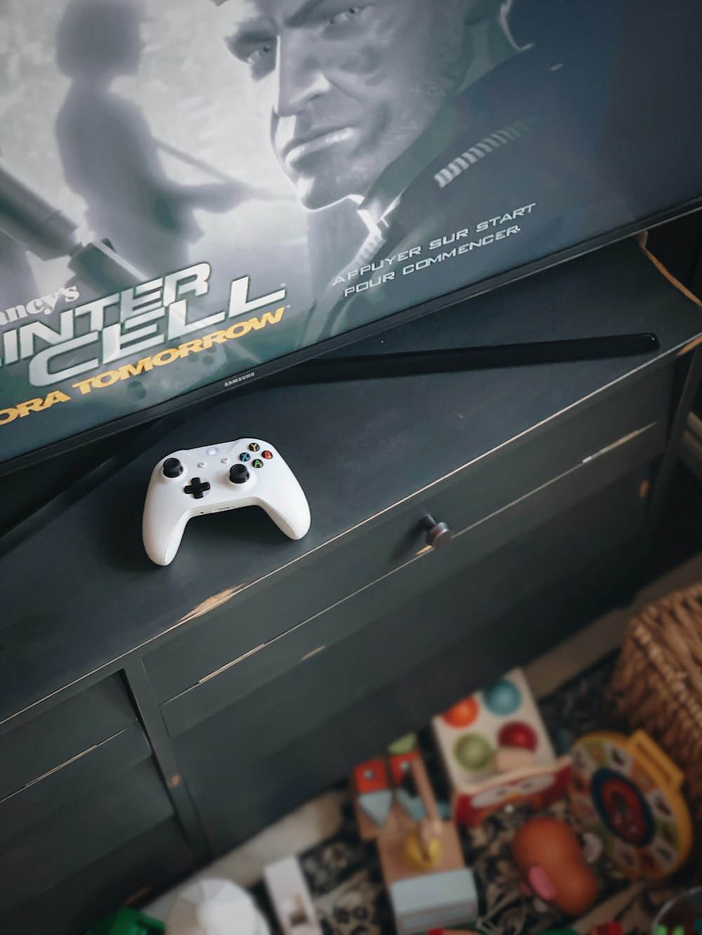 Controlador de juegos Xbox One blanco