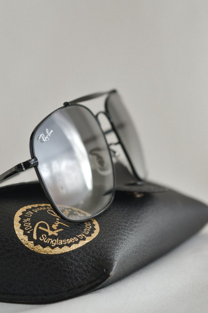 Gold Rim Sunglasses