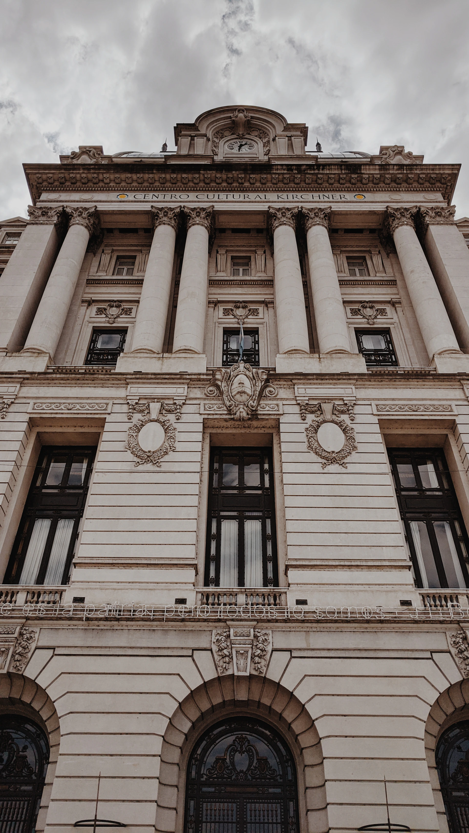 A grand government building with elegant facade details and a professional, polished exterior design.
