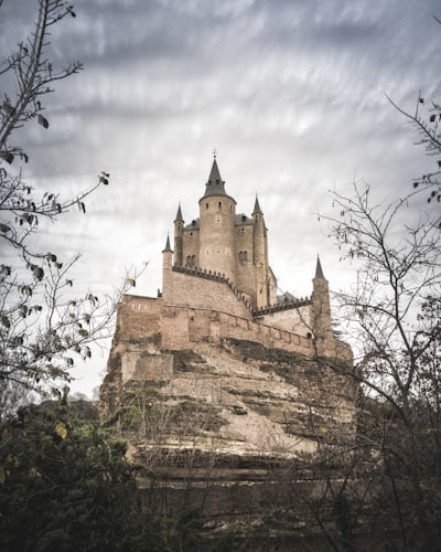 Alcázar de Segovia - 从 Mirador, Spain